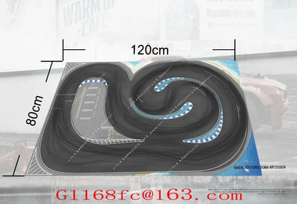 Drift Track Map Professional Simulation NEZ 1/64 1/76 Track