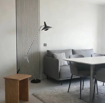 Wabi-sabi Floor Lamp Medieval Nordic Minimalist Living Room Sofa Side Stand Lighting Luxury Bedroom Bedside Light LED Home Decor
