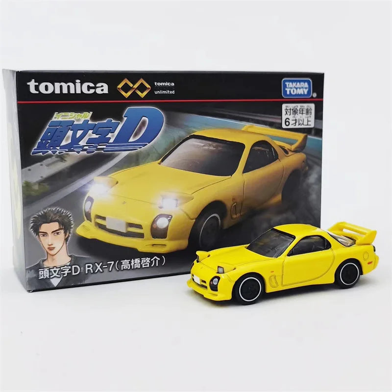 TOMY Initial D AE86 Supra RX7 GTR Alloy Car Diecasts & Toy Vehicles Car Model Miniature Scale Model Car For Children
