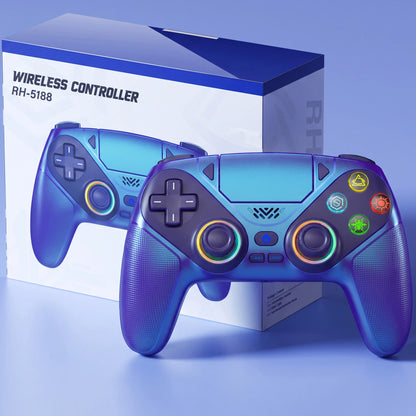 Controller For Playstation 5 PS5/PS5 Pro/Slim/PC Gamepads W/Hall Effect RGB Wireless Game Control Joystick Marco/Turbo Program
