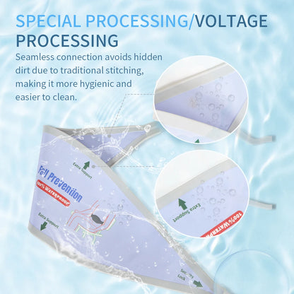 Ehucon Safety Seat Strap Shower Chair Seat Anti-slip Belt Universal Bath Buckle Strap Nursing Care Supplies for Disabled Patient