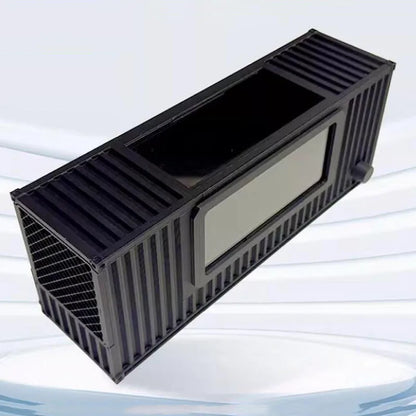 3D Printed Wind Tunnel Display Case for 1/64 1/43 Scale Model Car with Water Mist LED Lights Type-C Compatible