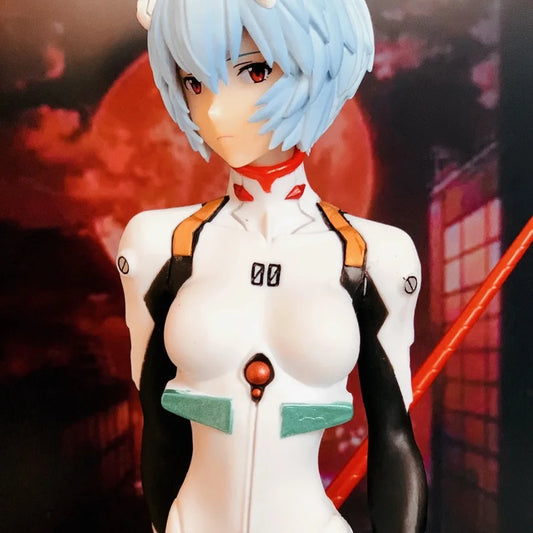 22CM Anime NEON GENESIS EVANGELION EVA Ayanami Rei kawaii figure PVC model toys doll collect ornaments gifts