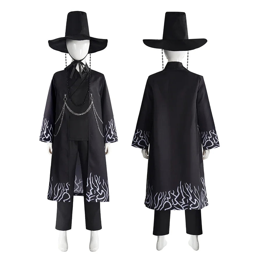 Cosplay Costumes for Kids Adults Boys Jinu Uniform Kimono Set Halloween Party Outfits