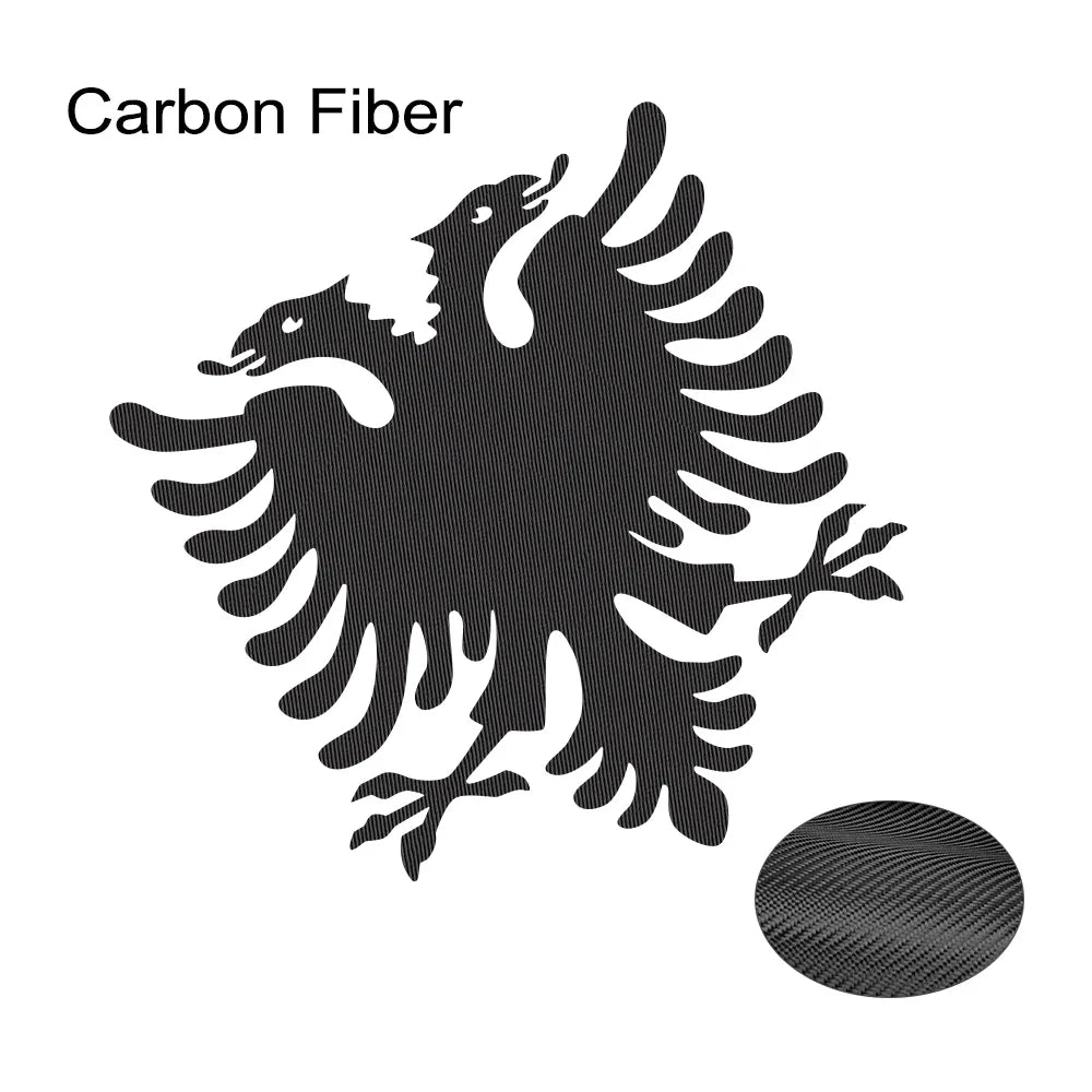Albanian Double Headed Eagle Car Sticker Truck Bumper Car Rear Window Whole Body Waterproof Vinyl Decal Auto Decor Accessories