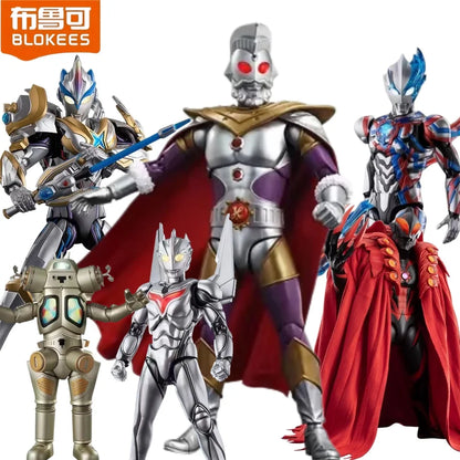 BLOKEES Ultraman Legend Edition Model Kit Ultraman King Noa Blazar King Joe X Beta Armor Kaiser Belial Action Figure Gift For