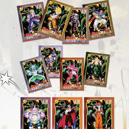 Dragon Ball Z Anime Trading Cards Booster Box, Premium XR Rare Foil Collectible Cards with Goku Vegeta & Villains, TCG for Fans