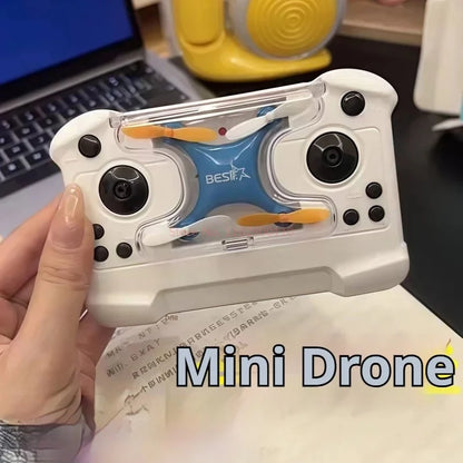 Hc702 Mini Folding Storage Aircraft Mini Drone Emote-Controlled Airplane Children'S Toy Mini Airplane Fixed Height Quadcopter