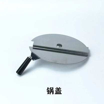 Popcorn machine accessories 8 ounces non-stick pan Heating tube bulb Stirring shaft of the explosion grain pot Mixer machine