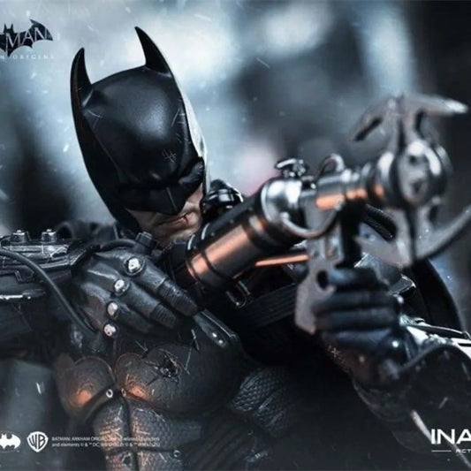 INART Batman Arkham Origins 7-inch 1/12 Action Figure Standard Version Battle Damaged Version Movable Collectible Model Toy Gift