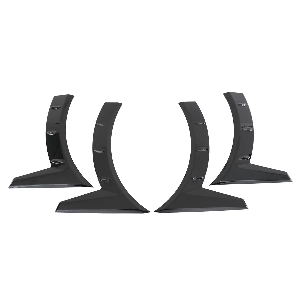 For Toyota GR Supra A90 A91 2020-2025 Car Wheel Eyebrow Arch Glossy Black Carbon Fiber Painted Car Accessories Body Kit Plastic