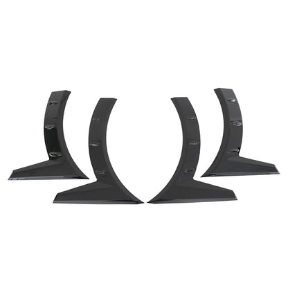 For Toyota GR Supra A90 A91 2020-2025 Car Wheel Eyebrow Arch Glossy Black Carbon Fiber Painted Car Accessories Body Kit Plastic