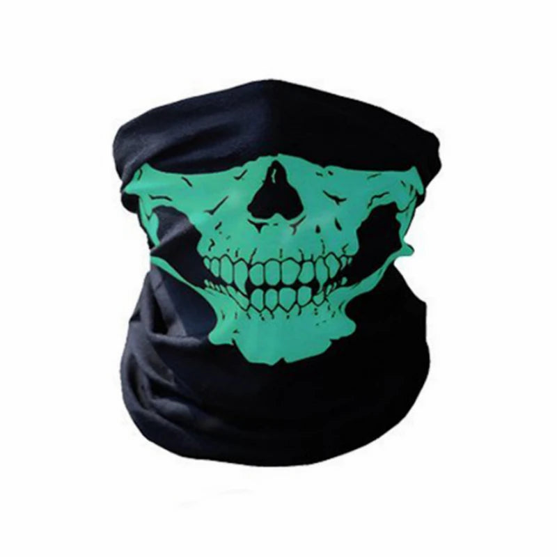 Multi-functional eight Color Skull Bandana Helmet Camping Halloween Neck Face Mask Paintball Ski Sport Headband Hiking Scarves