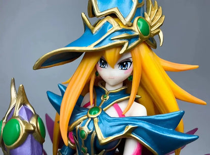 Yu-Gi-Oh!  Scenic Figure 27CM Genuine Anime Toy Equal Arts Magician Girl Konami Figure Model Collectible Toy