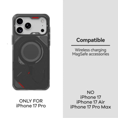 Aulumu A17 Rugged for iPhone 17 Pro Max Case | MagSafe Compatible Touch-Sensitive Buttons Integrated Drop Protection Military