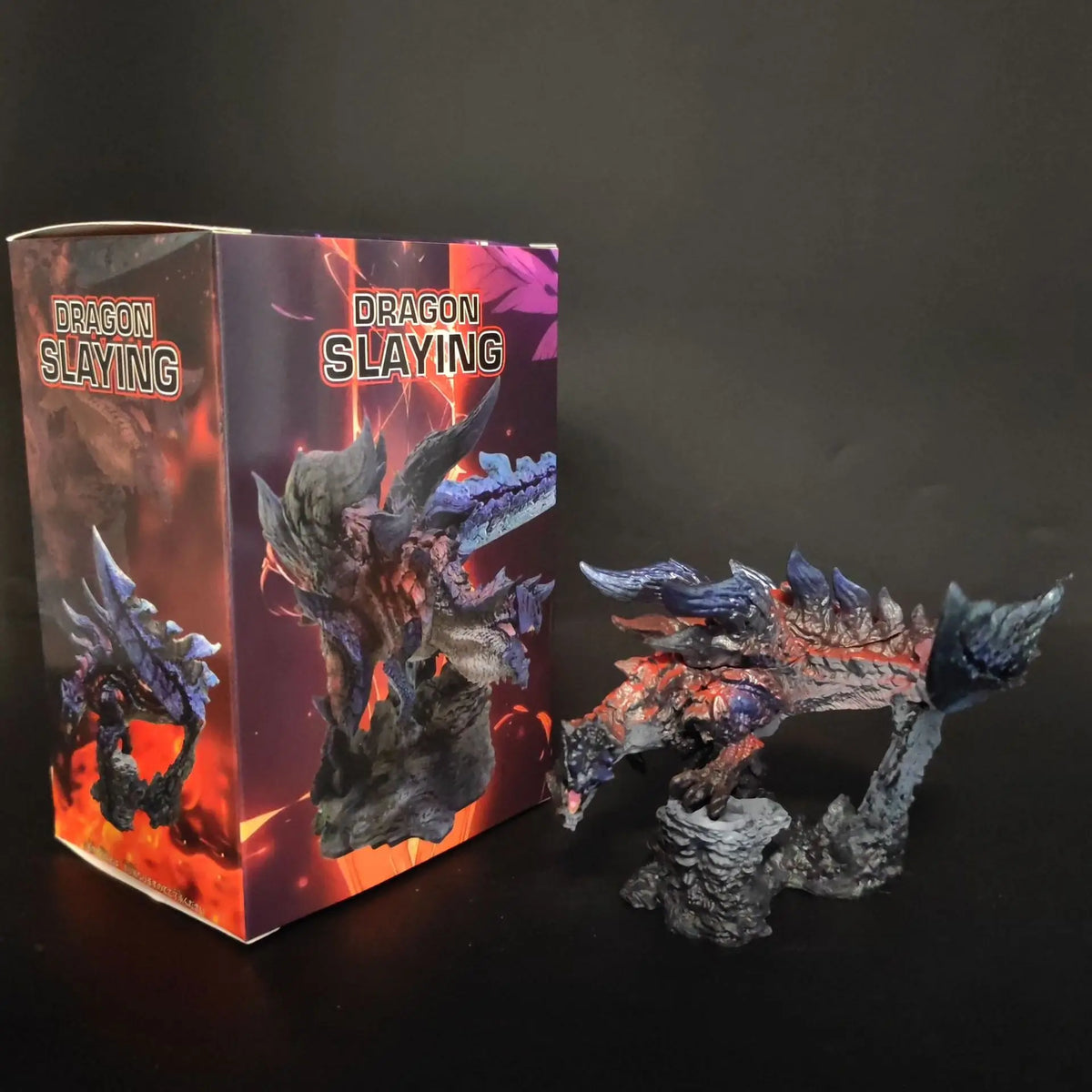 【In Stock】New Monster Hunter World Glavenus Rathalos Action Figure Game Model Collectible Toys Desktop Decoration Car Dashboard
