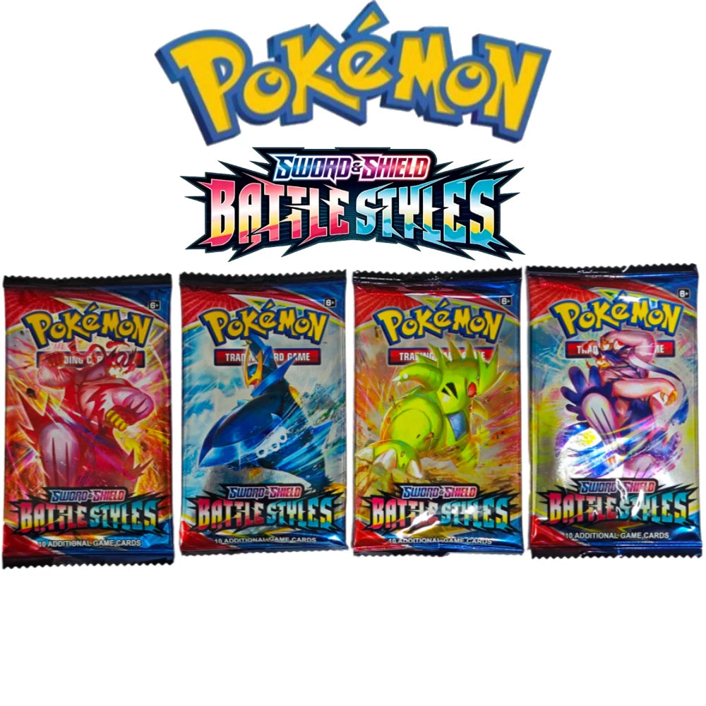100PCS Pokémon TCG: Mega Evolution-Pitch Black Booster Display Box Prismatic 151 Evolutions English Battle Cards Game Cards