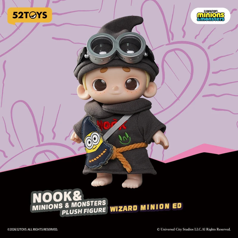 52TOYS NOOK & MINIONS Plush Figure Anime Figure Edition Collection Ornaments Surprise Gift Toys
