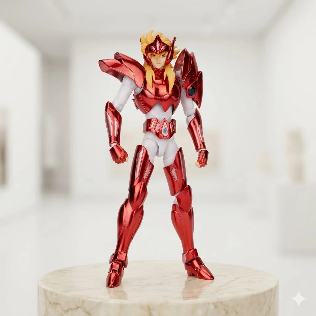 【In Stock】 Saint Seiya MST Asgard Eta Benetnasch Mime Red Lyre Myth Cloth EX Metal Armor Diecast Action Figure