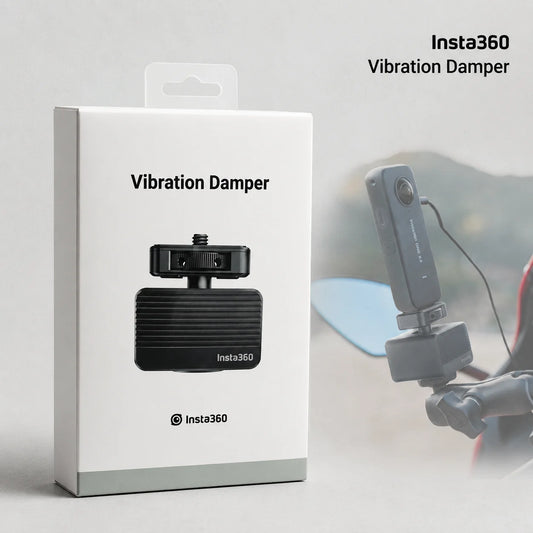 Insta360 Vibration Damper for X6 X5 X4 Air X4 GO Ultra, Mechanical Anti-Shake Stabilizer Mount for Motorcycle Camera