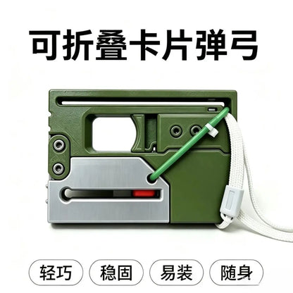 3D printing foldable card slingshot upgraded version with magazine Internet celebrity explosion outdoor toy