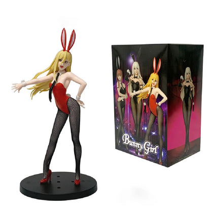 22cm Chainsaw Man Anime Figure Makima/Power Bunny Girl Series Action Figure YoRHa A2 Figurine PVC Collectible Model Toys Gifts
