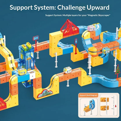 Magnetic Suspension Track Train Lifting Anti-gravity DIY Assembly Lift Railway Car 2026 New Educational Toys for Children Kids