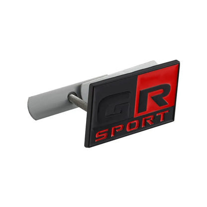 3D Metal Car Sticker Labeling Emblem Badge Decals For Toyota GR Sport C-HR RAV4 Corolla Yaris Camry Prado Prius Auto Accessories