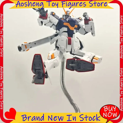 RG 1/144 Crossbone X1 Mech Assembly Model Kit Action Figure Ornament With Torn Cloak Full Weapons Mini Pilot Figure Collectible