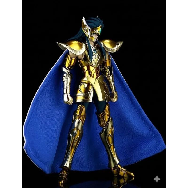 【In Stock】 Saint Seiya MST Myth Cloth EX Diecast Metal Armor Gold Saint Aquarius Camus Action Figure Collection Toy Gift