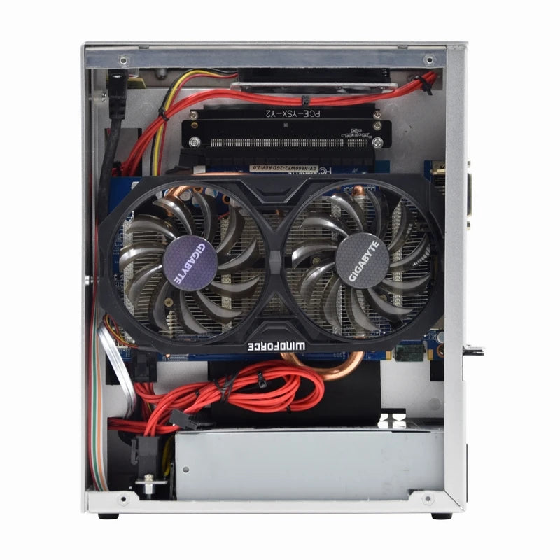 METALFISH S3 MINI-ITX Case All Aluminum Computer Mini Small Chassis Support Flex PSU/195mm GPU