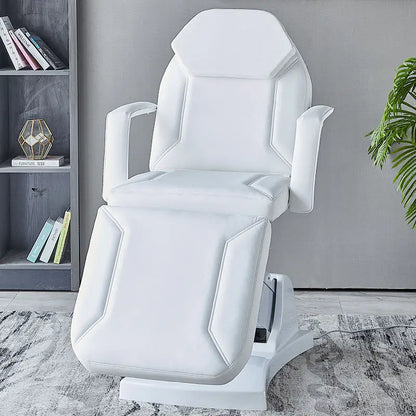 Electric Height Adjustable Massage Table Metal Frame Synthetic Leather Spa Treatment Bed For Beauty Salon Tattoo Studio
