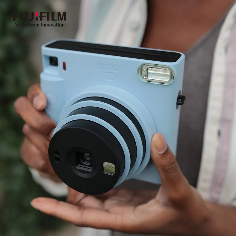 Original Fujifilm Instax Square SQ1 Instant Camera Minimalist Auto Exposure Selfie Mode Square Film Photo Cam Gift