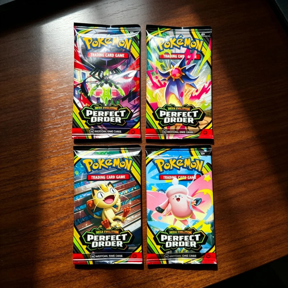 USA English Pokémon Card MEGA EVOLUTION Ascended Heroes Phantasmal Flames English Booster Battle Card Trading Game Card Gift Toy