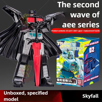 AULDEY Transformers Action Figure Collectible Toy Optimus Prime Megatron Blind Box Set with Movable Joints Design Model Gift Set