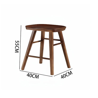 Nordic Bar Chair, Bar Stool, Solid Wood Home Chair, High Stool, Mobile Phone Store Stool, Modern Minimalist Bar Chair, Bar Stool