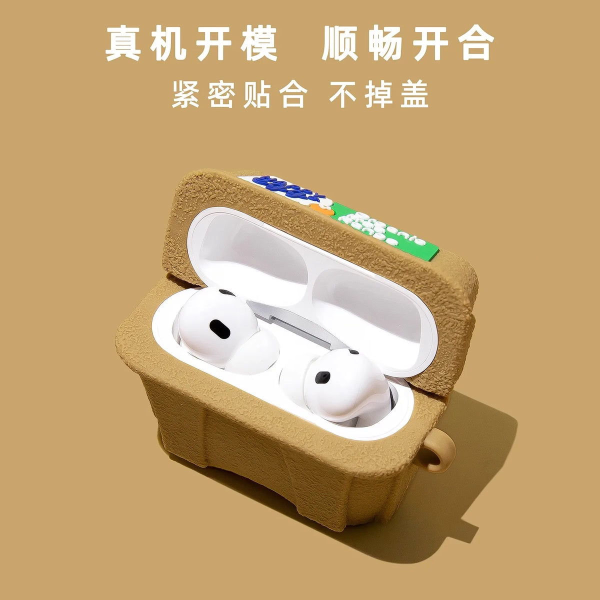 For Airpods 1 2 3 4 5 Pro Pro 2 Pro 3 Egg Carton Box Silicone Earphone Case Accessories Cover