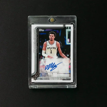 DIY Handmade Victor Wembanyama NBA Cards Kaboom NOIR Classic Design Replica Collectible Cards for Wemby Fans Collectible Gift