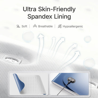 510K/CE Red Light Therapy Pad 660nm 850nm for Body Pain Relief, Large 30x12inch Mat with Timer - Hello Face L7 Tri-Chip