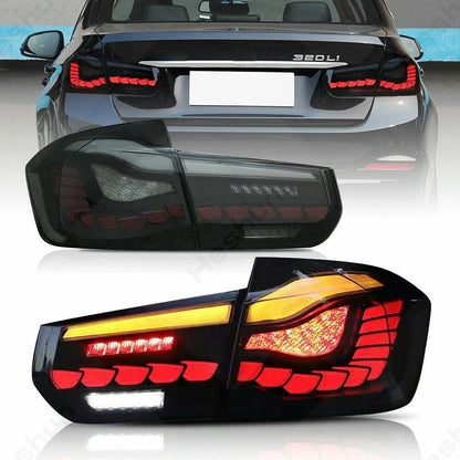Taillights For BMW 3-Series F30 F35 F80 M3 2012 - 2018 Taillamp Tail light Rear Lamps Full LED Dynamic DRL Brake Lamp Automotive