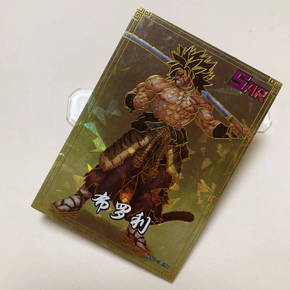 Anime Dragon Ball XR SAR SGK DSP HCR JR Cards Son Goku Piccolo Broli Burdock Android 18 Bulma Tien Shinhan Collectible Cards
