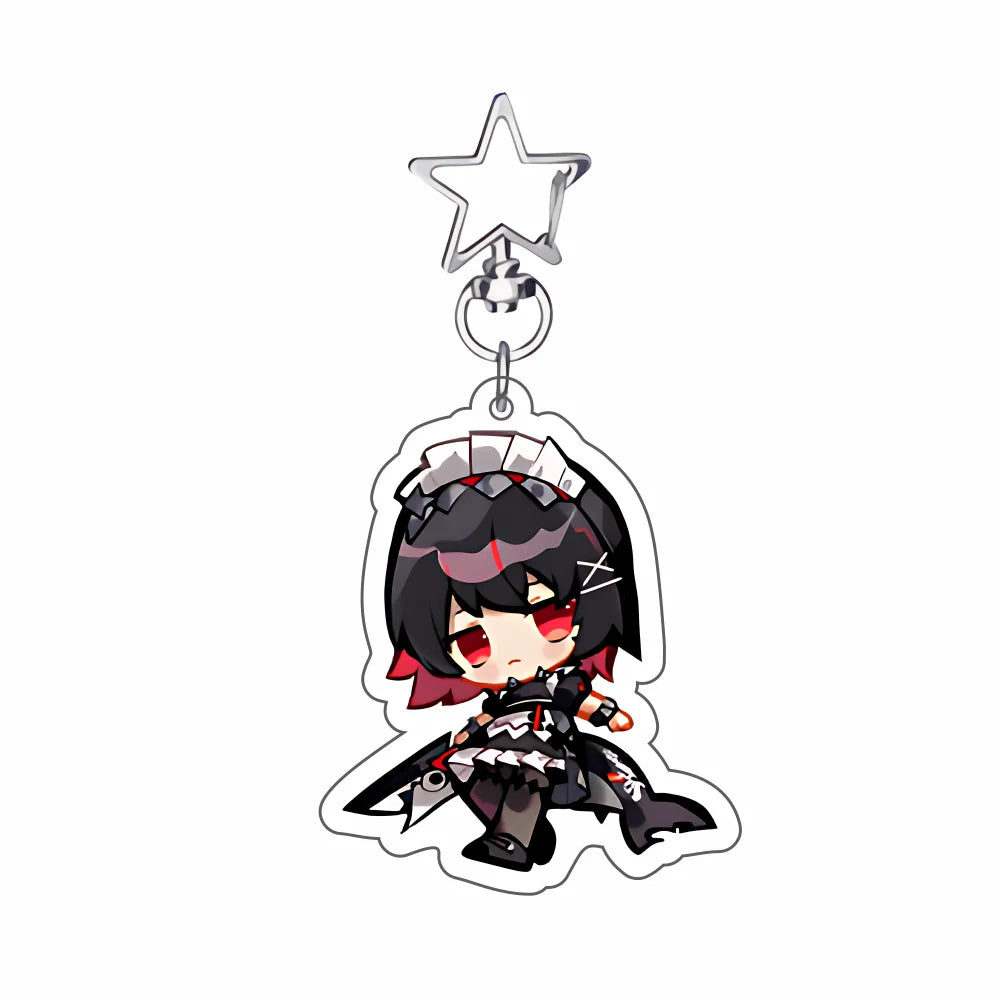New Hot Game Zenless Zone Zero Keychains Pendant Car Ellen Joe Seth Lowell Jane Doe Von Lycaon Nicole Fans cosplay Gifts