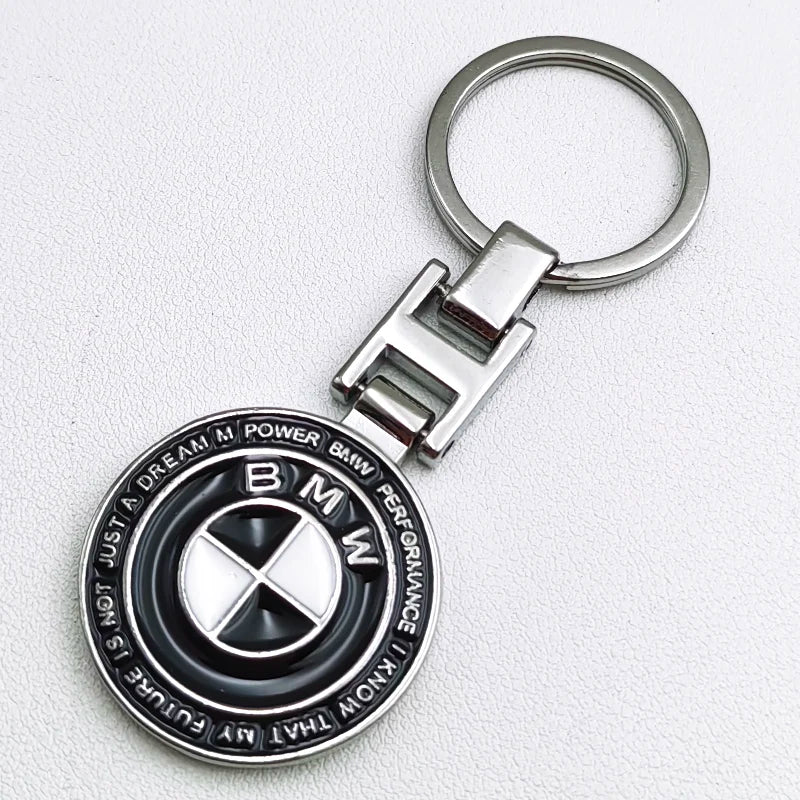 50th Anniversary Logo Metal Luxury Car Keychain For BMW E46 E90 E39 E60 X1 X2 X3 X4 X5 X6 3 5 Series M2 M3 M4 M5 M6 Accessories