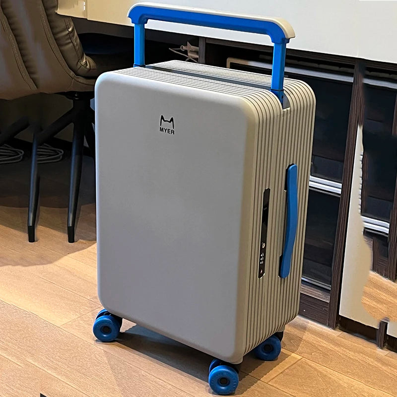 COLENARA 20"24Inch Suitcase High-quality ABS + PC Boarding Box Women's Trolley Case Students Password Box Men's Cabin Luggage