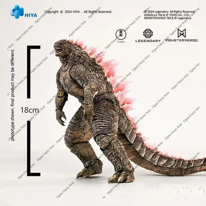 In Stock 18CM HIYA Action Figure Exquisite Basic Series   Kong The New Empire Godzilla Evolved Ver GARAGE KIT