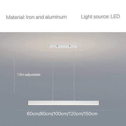 LED Restaurant Pendant Light, Dining Table Lighting, Kitchen Bar Light, Linear Light, Office Pendant Light, Modern and Minimalis