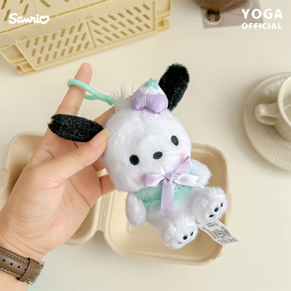 Genuine Sanrio Hangyodon Pendant Plush Toys Small Charms Sayuri Super Soft Model Doll Stuffed Toys Girls Boys Birthday Gifts