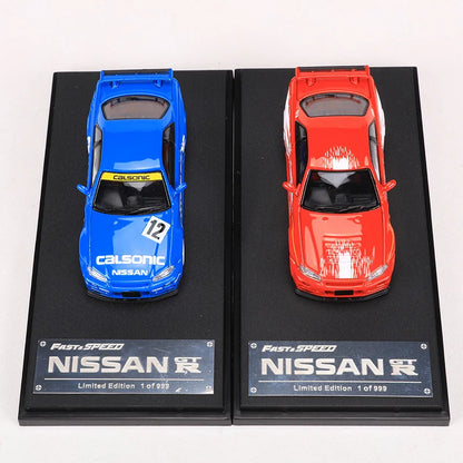 Fast Speed FS 1:64 Skyline GTR R34 Diecast Alloy Model Car
