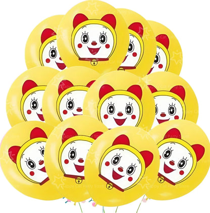 Cartoon Doraemoned Birthday Party Decoration Tableware Cup Plate Tablecloth Napkin Backdrop Cartoon Cat Party Favors Supplies
