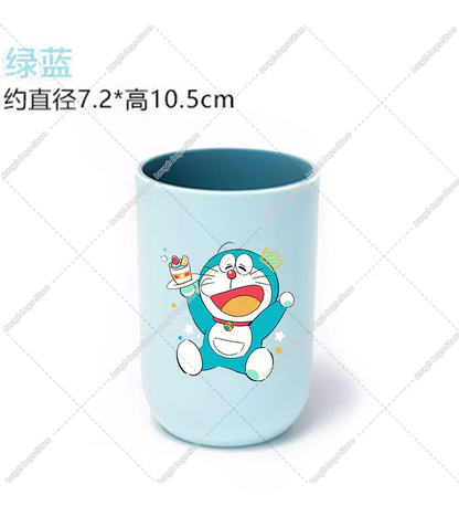 new Doraemons Home Water Cups Cartoon Anime Mouthwash Cup Fashion Large Capacity Toothbrush Cups Breakfast Cup school office Mug